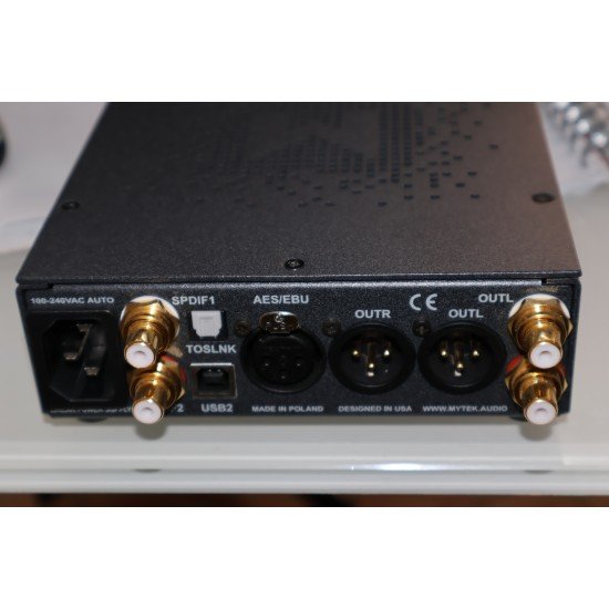 Mytek Liberty DAC II – Convertitore DAC Hi-End Bilanciato con Amplificatore Cuffie