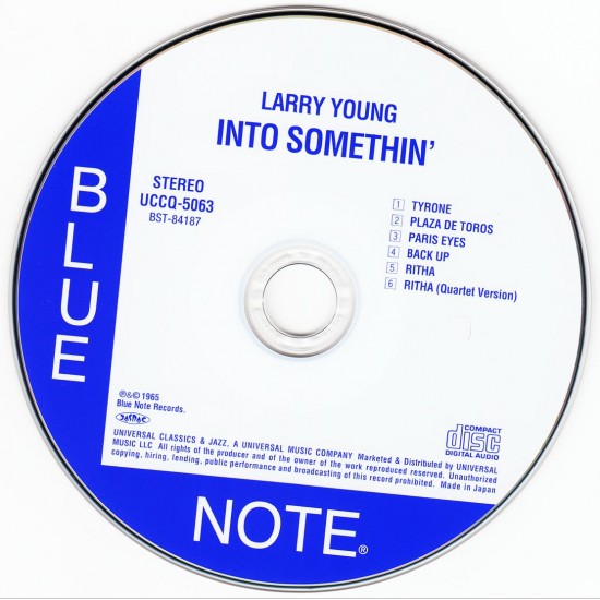 Larry Young Into Somethin '  Blue Note