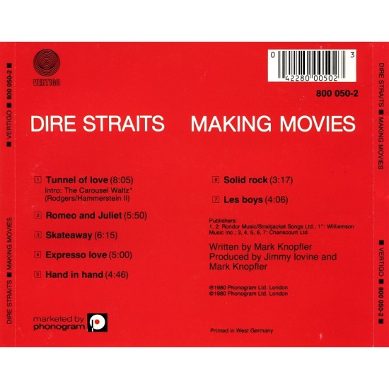  Dire Straits Making Movies 
