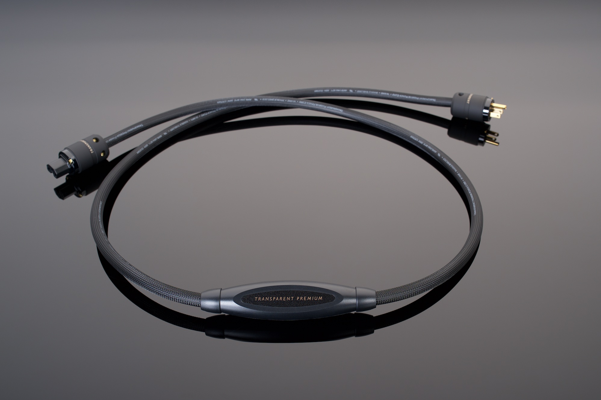 Monosaudio P083 - Cavo di alimentazione High End, 1,5 m, schermatura in rame, 2 poli, HiFi