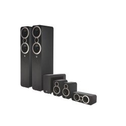 Q Acoustics 3050i Plus Cinema Pack – Sistema Home Cinema 5.1 con Diffusori Serie 3000i e Subwoofer QB12